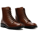 BOTA COTURNO COURO MARROM CINNAMON C 30698 0002 0002 ANACAPRI